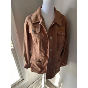 Lee‎ Brown Cotton Blend women’s Jacket